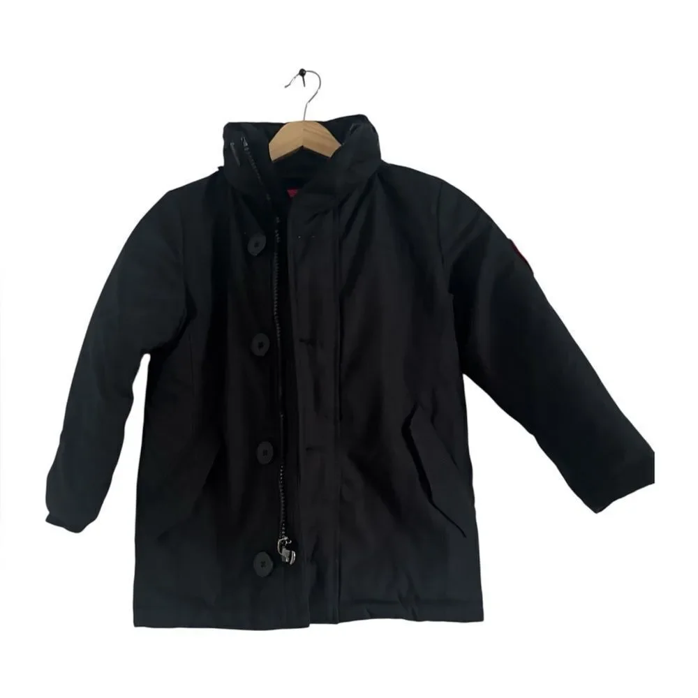Spire Cozy Black Kids Puffer Jacket EUC